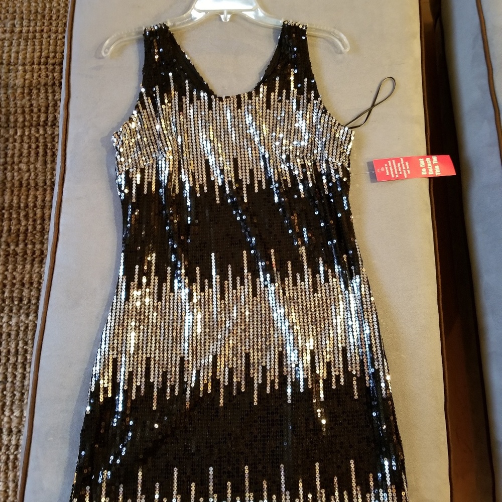Sequined party dress